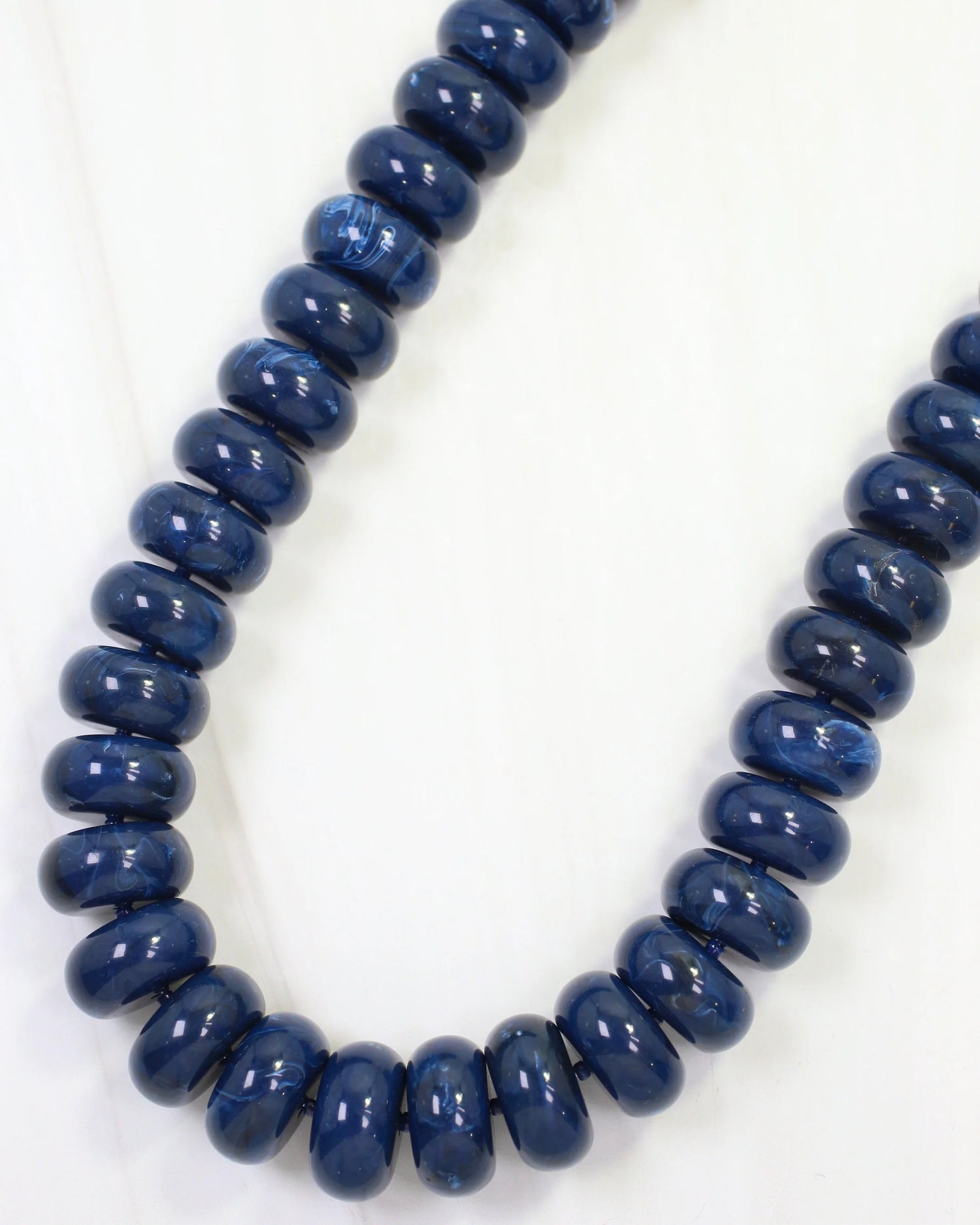 Pipestone Marble Beaded Necklace