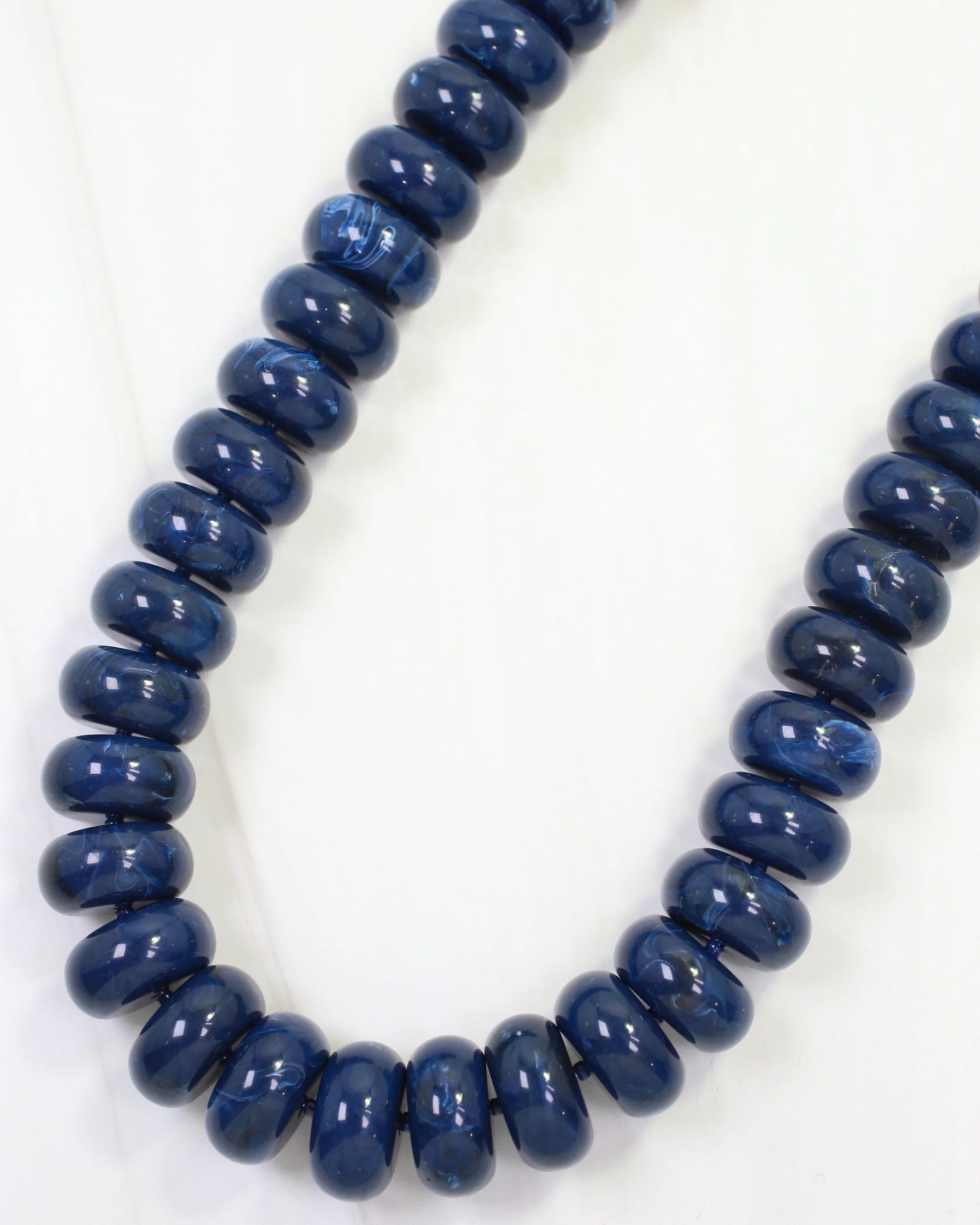 Pipestone Marble Beaded Necklace