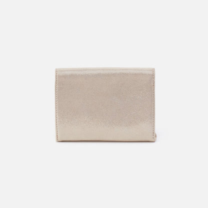 Sand Shimmer Compact Wallet