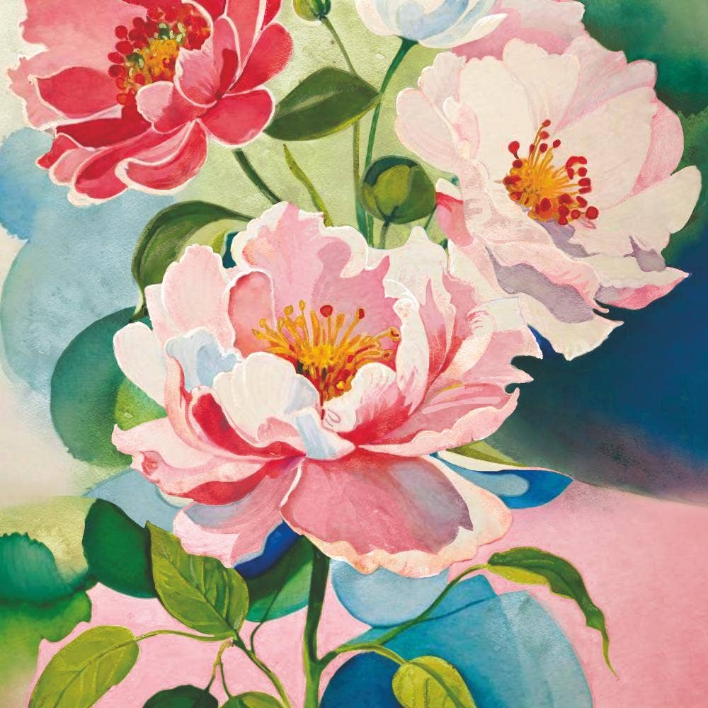 BEV-PEONY BOUQUET