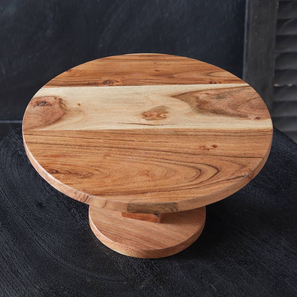 Wood Turned Dessert Stand