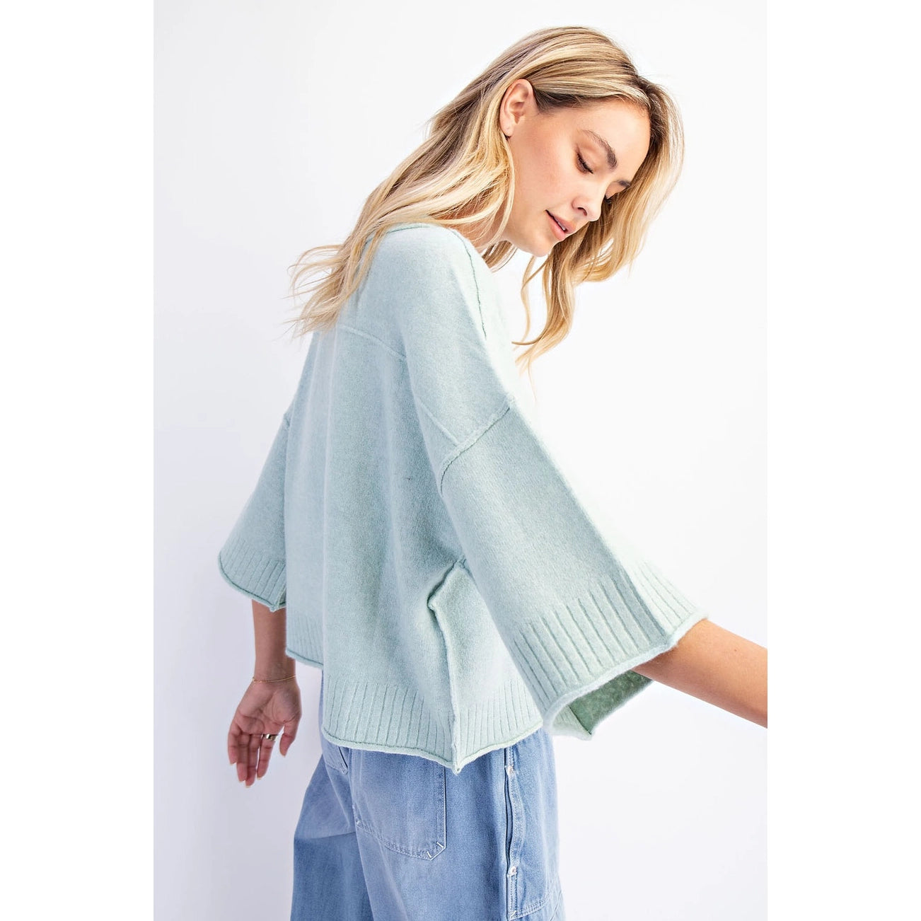 Crew Neck Oversized Sweater