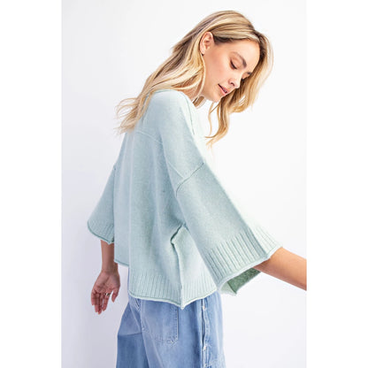 Crew Neck Oversized Sweater