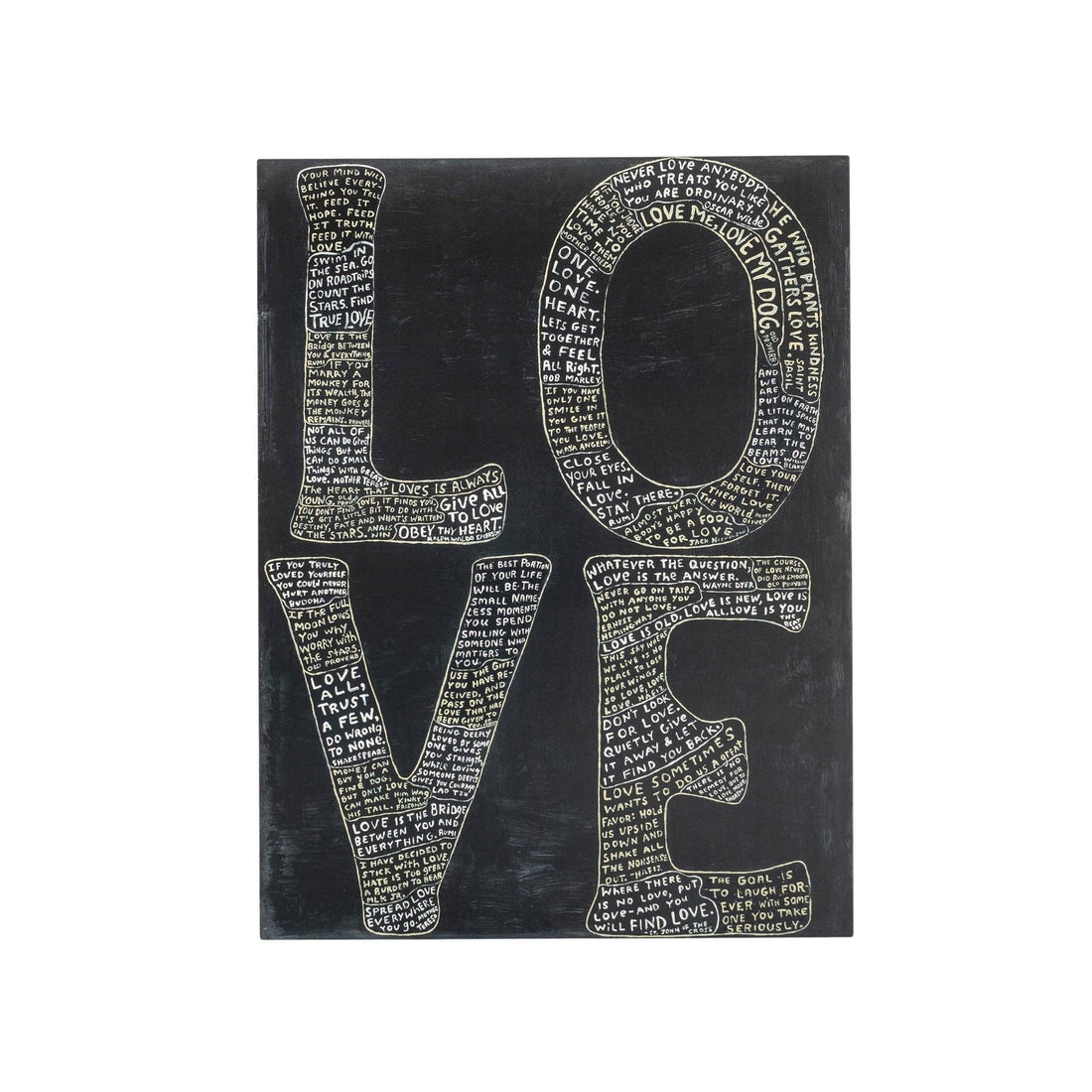 L-O-V-E Art Poster