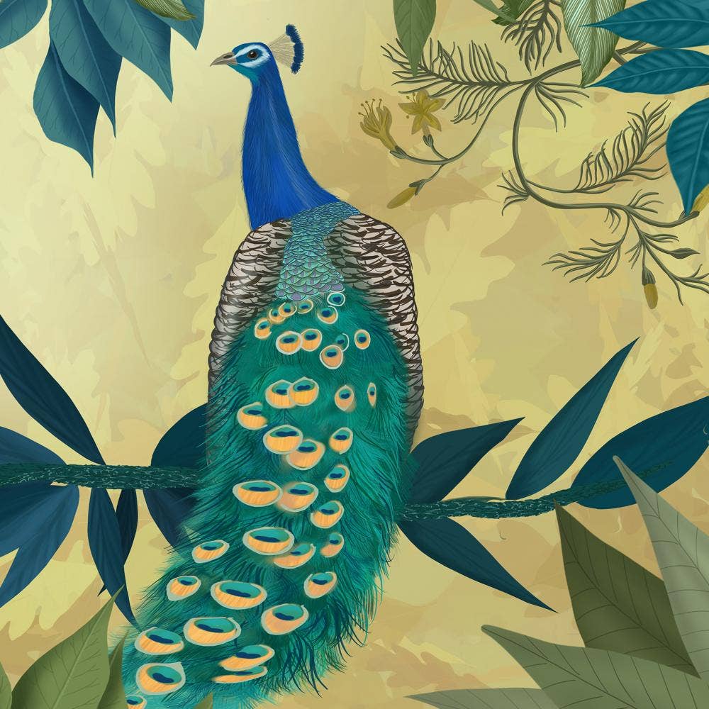 BEV-GILDED PEACOCK
