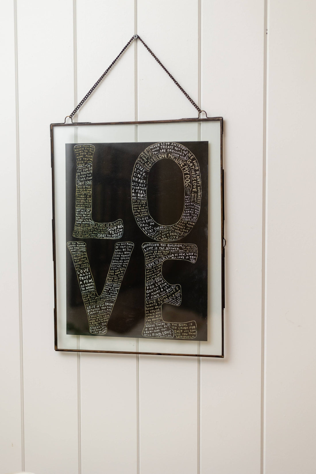 L-O-V-E Art Poster