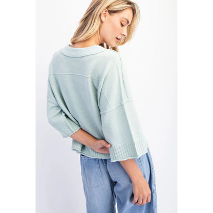 Crew Neck Oversized Sweater