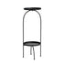 Metal Table/Plant Stand, Black