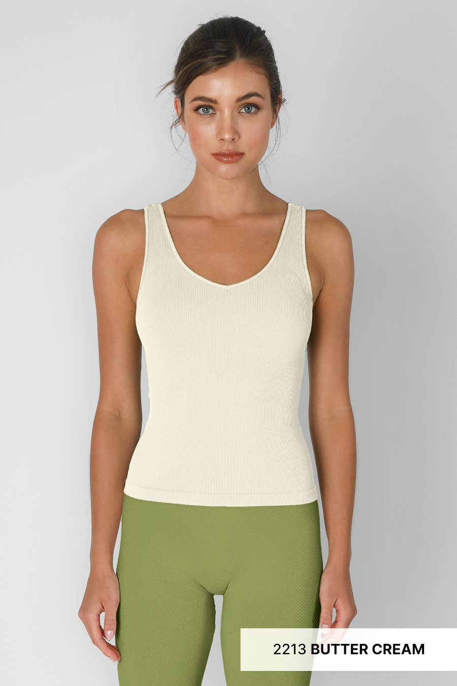 Ribbed Reversible Tank Top