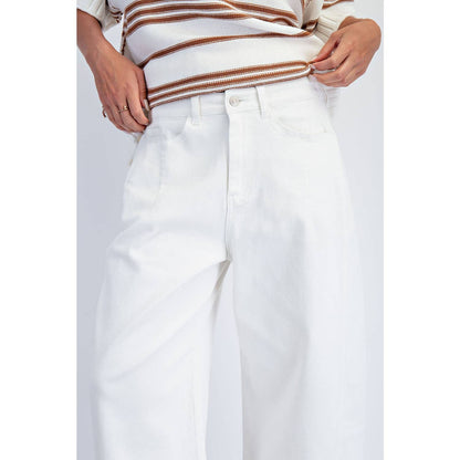 Barrel Cotton Twill Jean
