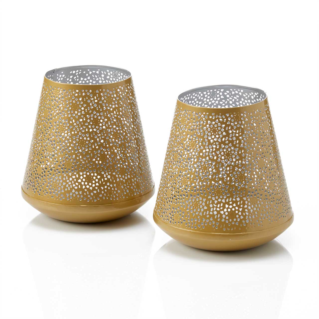 Starflower Metal Lantern