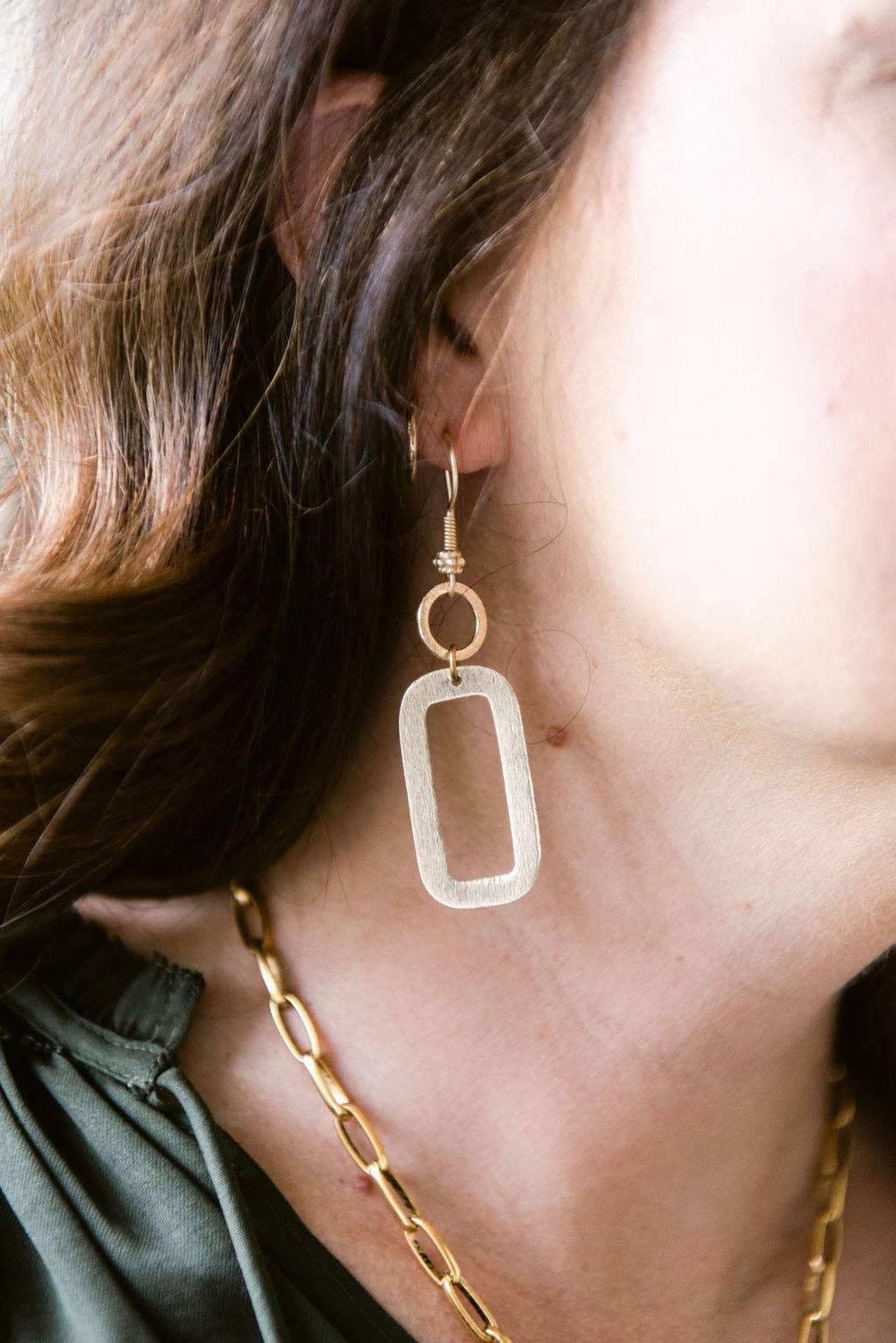 Around the Block Earrings