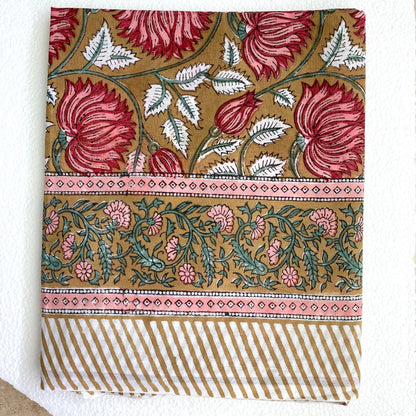 Block Printed Indian Sarong