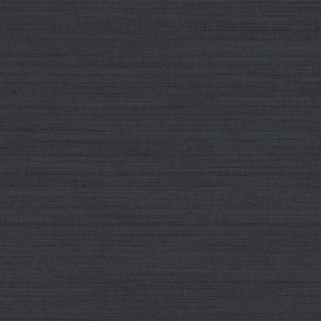 Horizontal Grasscloth Navy P&amp;S Wallpaper, 28 sq. ft.