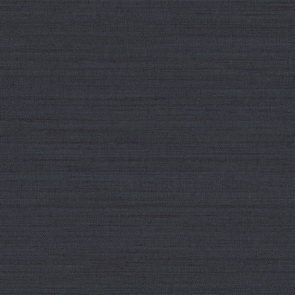Horizontal Grasscloth Navy P&amp;S Wallpaper, 28 sq. ft.