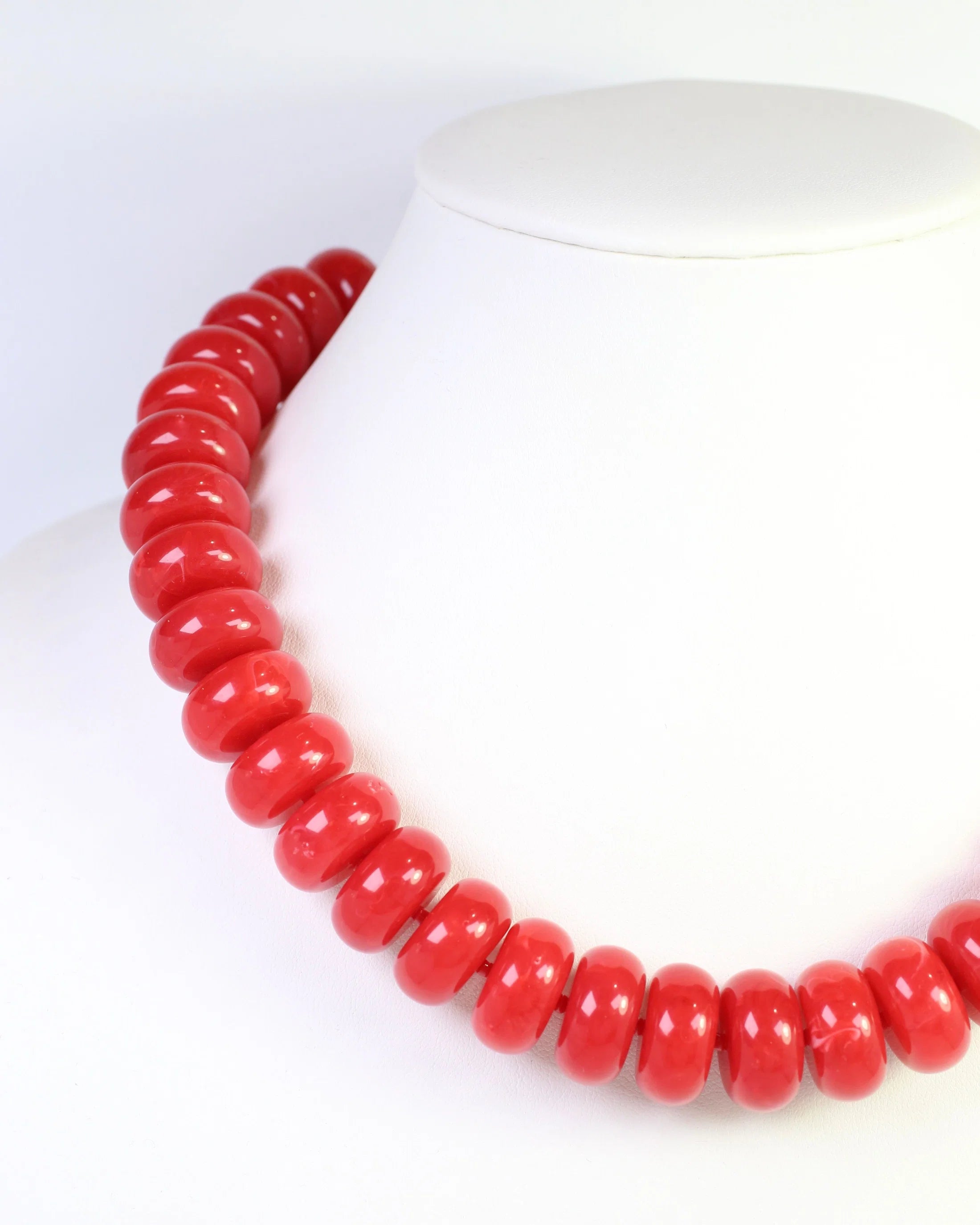 Pipestone Marble Beaded Necklace
