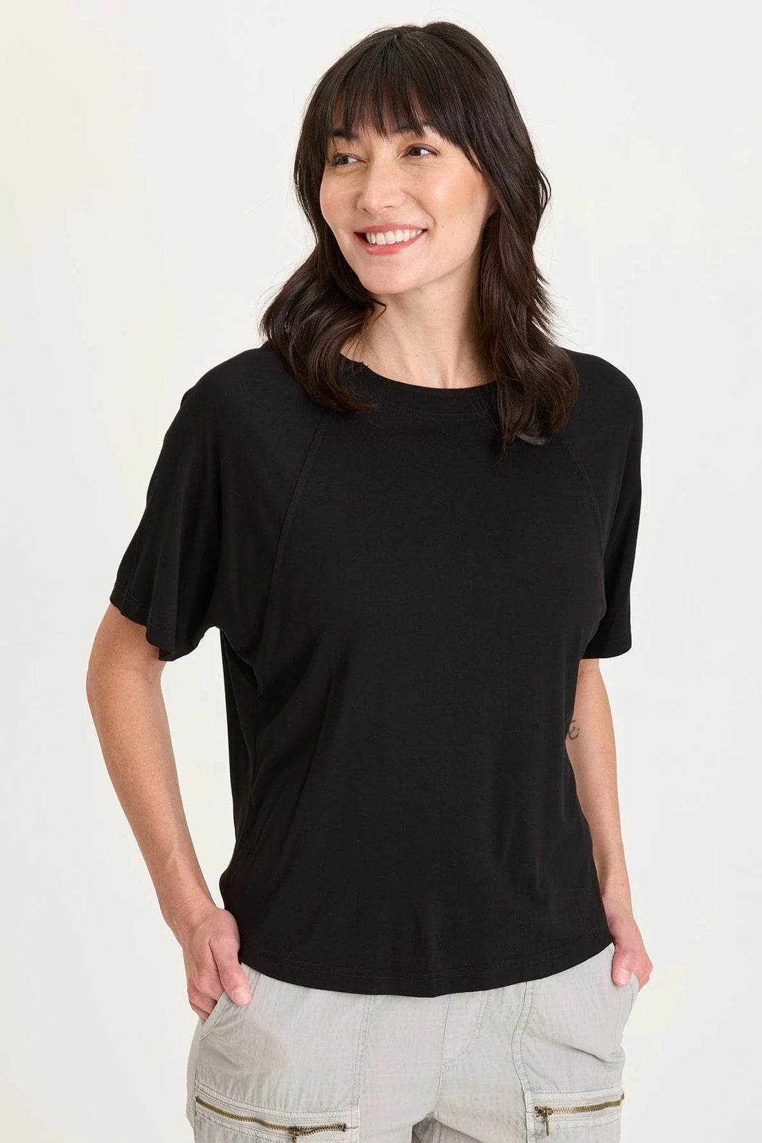 Lester Jersey Raglan Tee