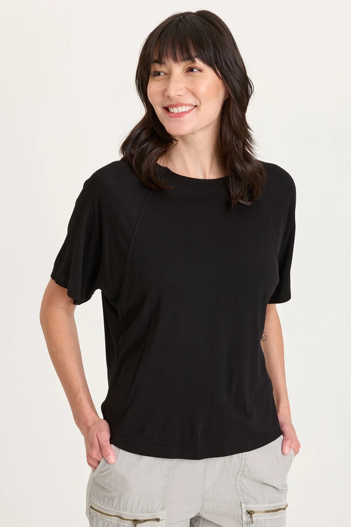 Lester Jersey Raglan Tee