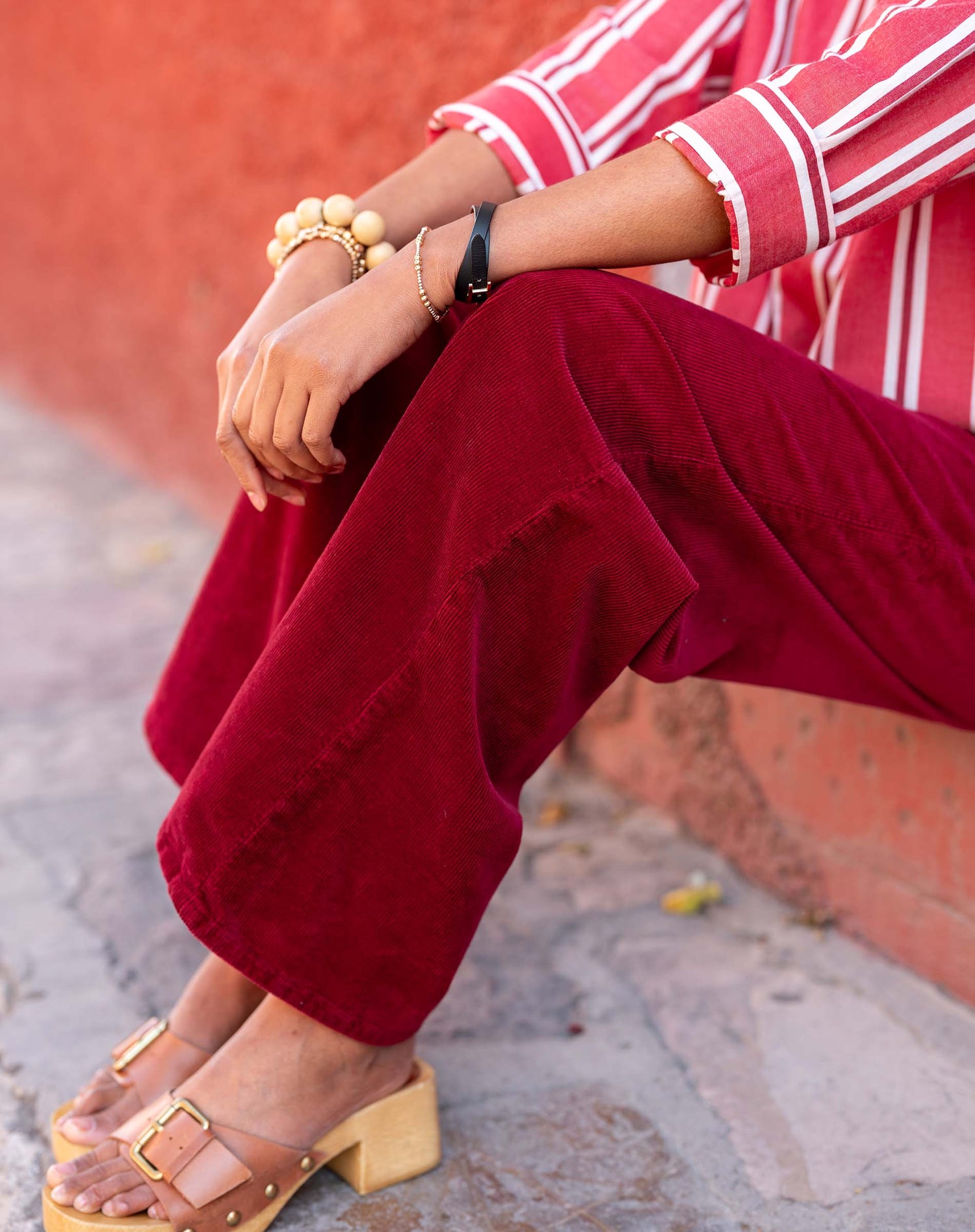 Merlot Wide Leg Pant
