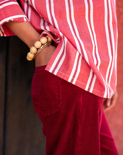 Merlot Wide Leg Pant
