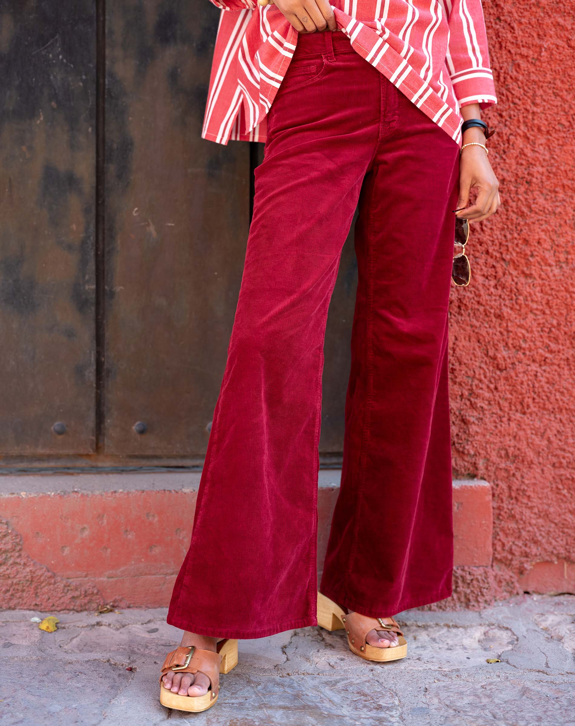 Merlot Wide Leg Pant