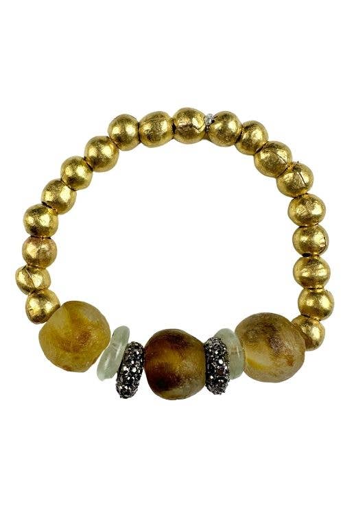 Metal Stack Bracelet | Red Drum Fish