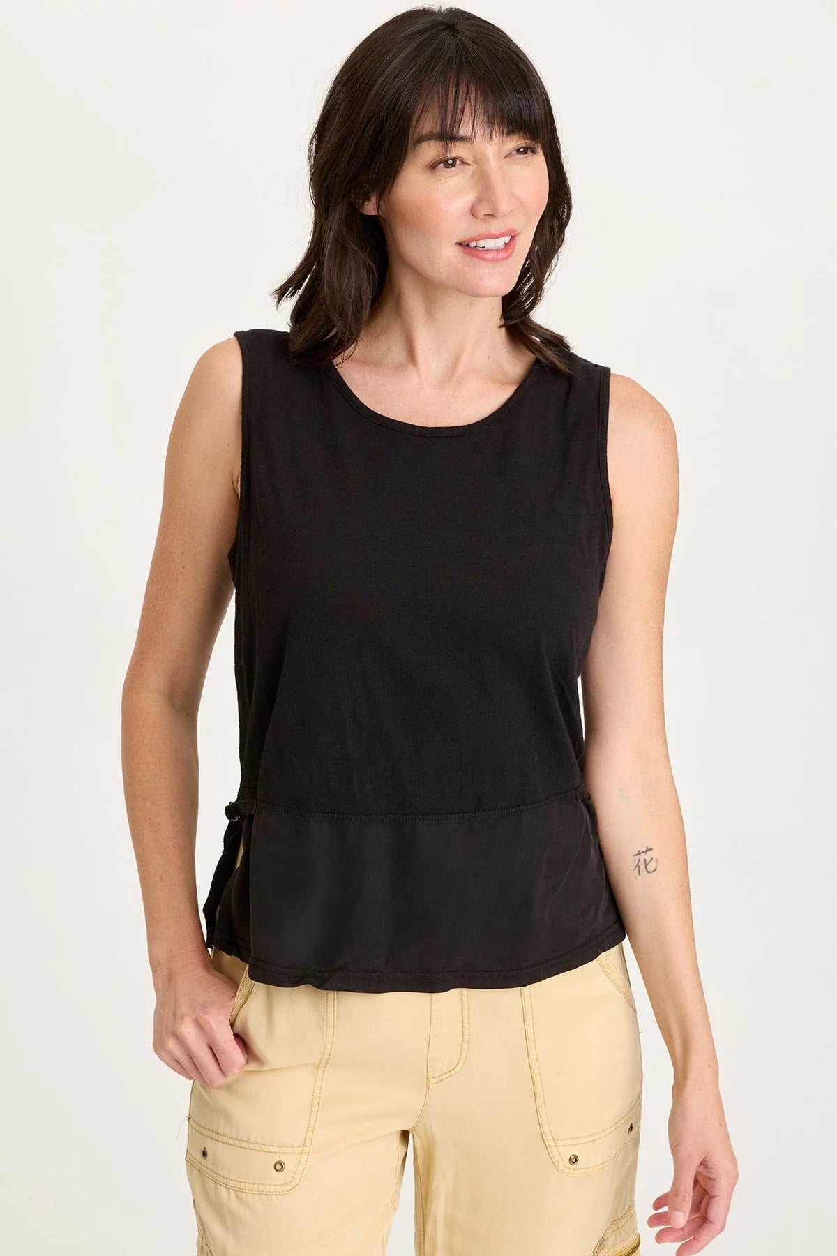 Enna Cinchable Twill Tank