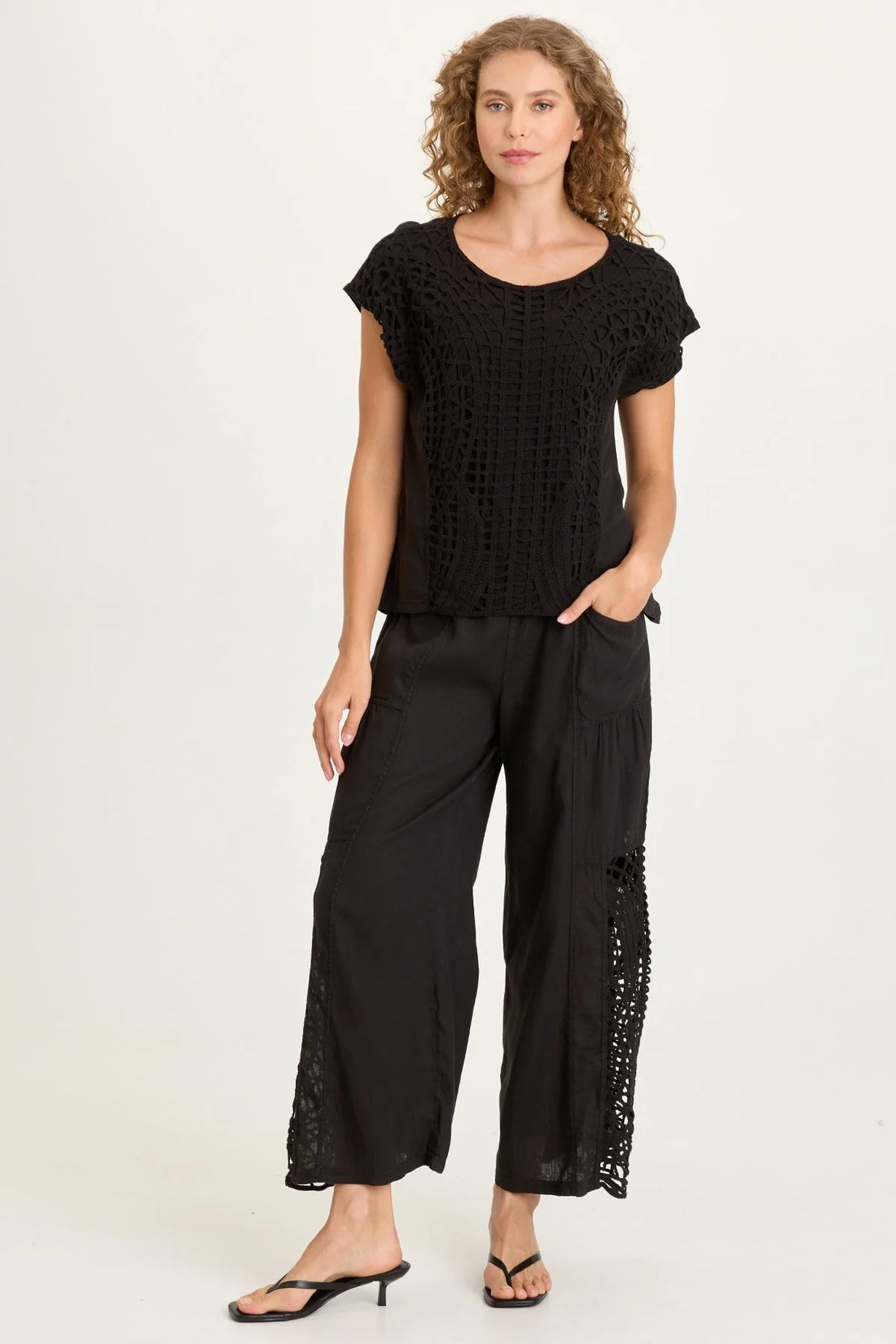 Nashir Crochet Top