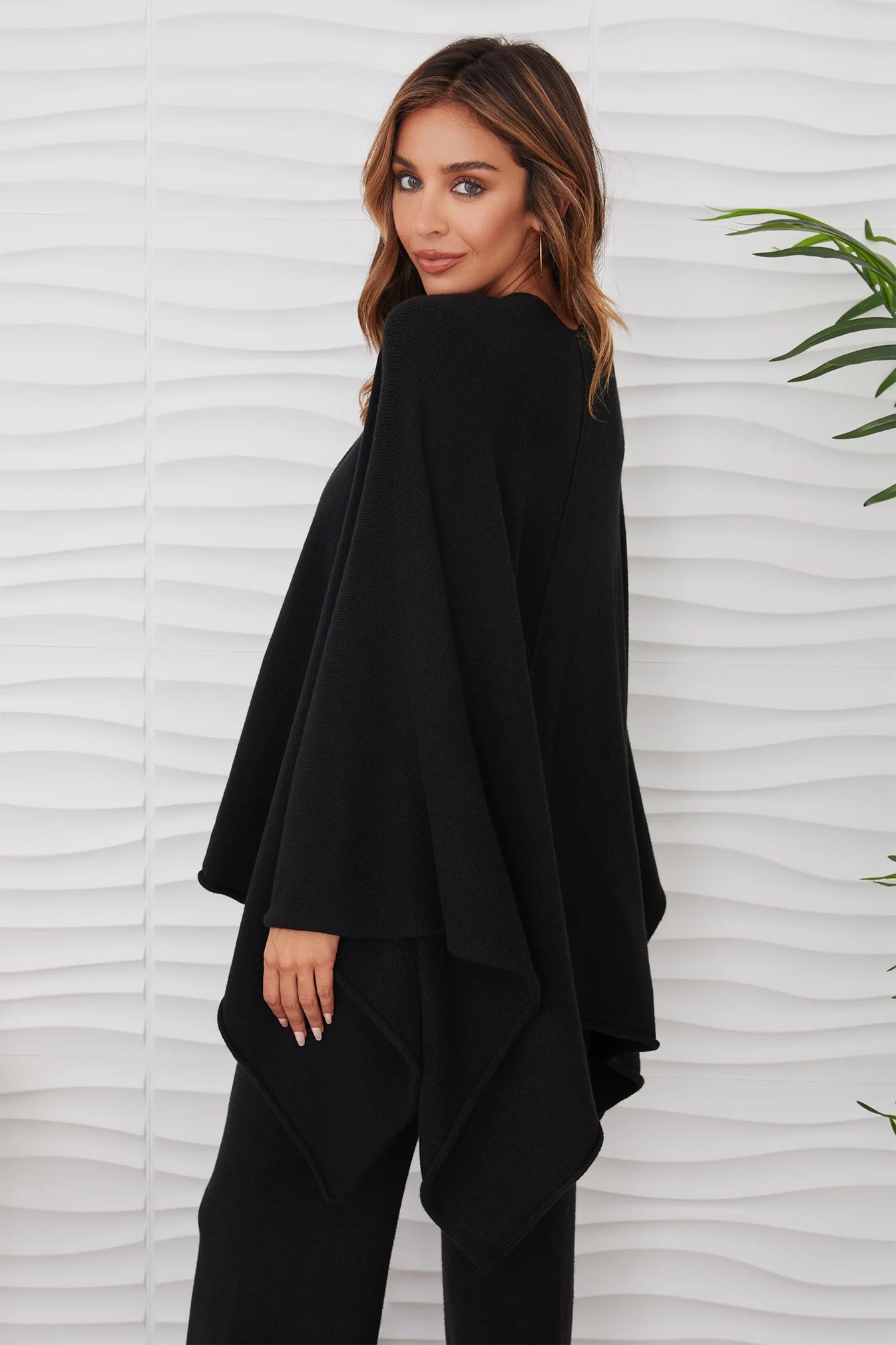 Knit Dolman Open Cardigan