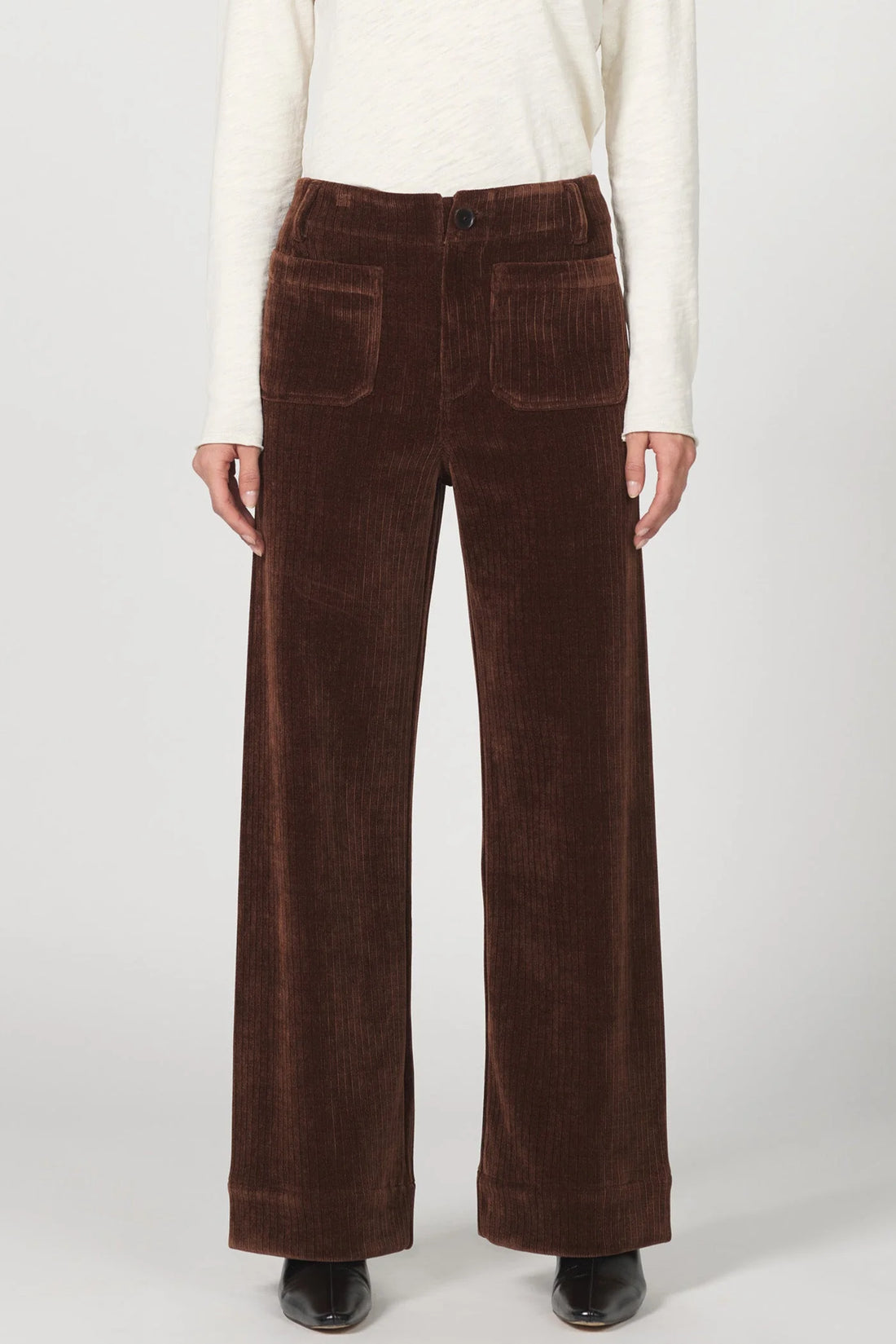 Cappuccino Corduroy Pant | Audrey
