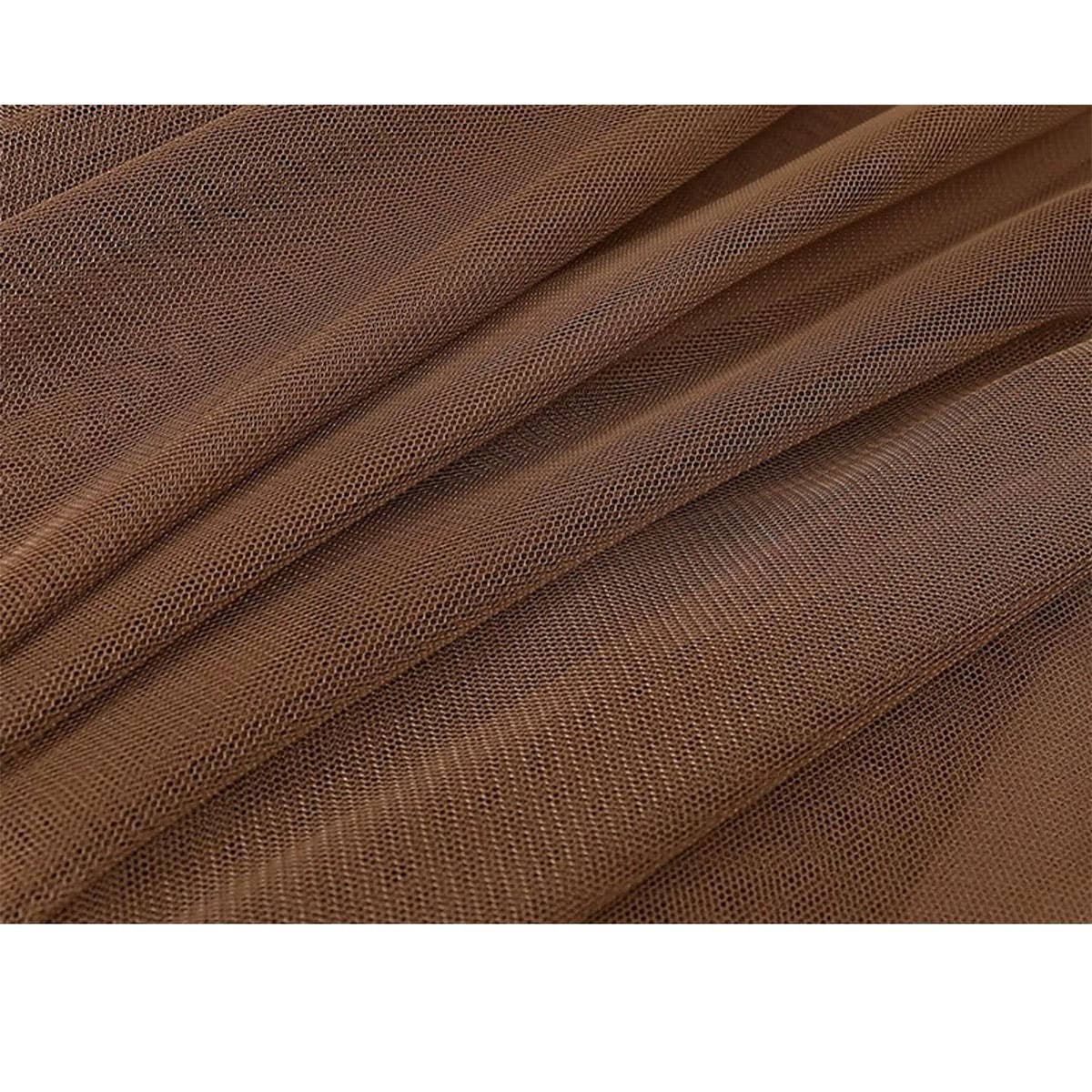 Versatile Red A-Line Tulle Skirt