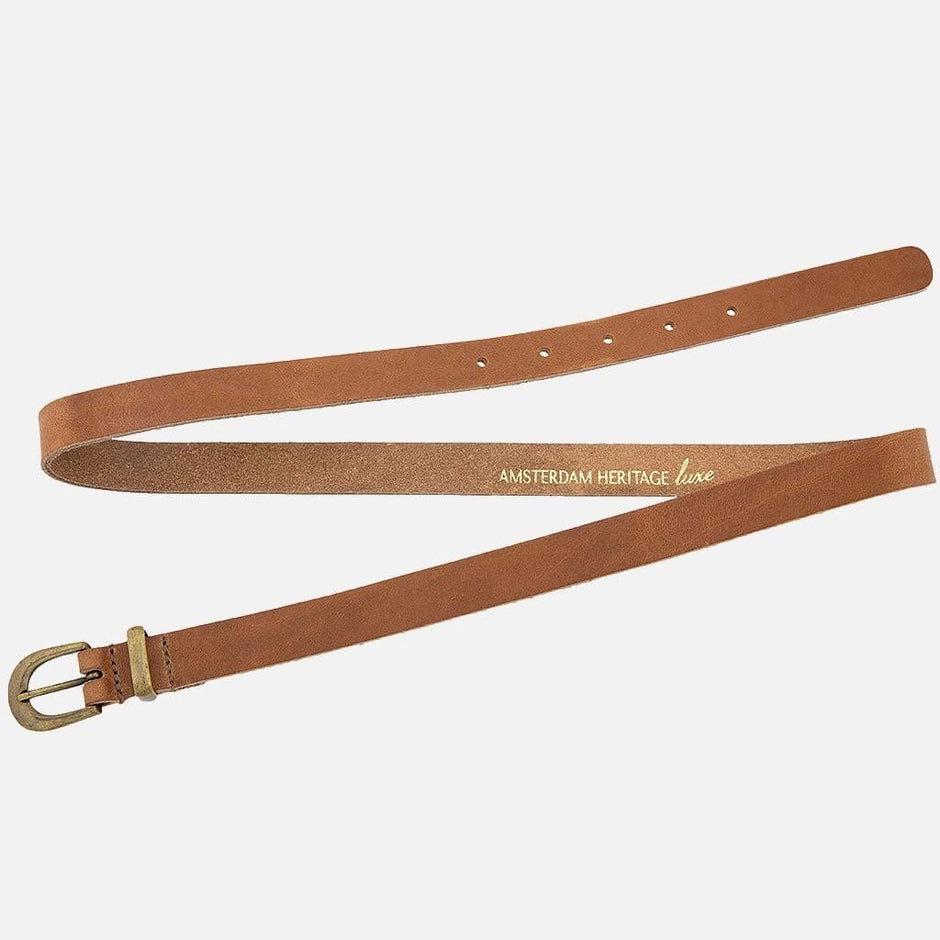 Ank Classic Skinny Leather Belt Women