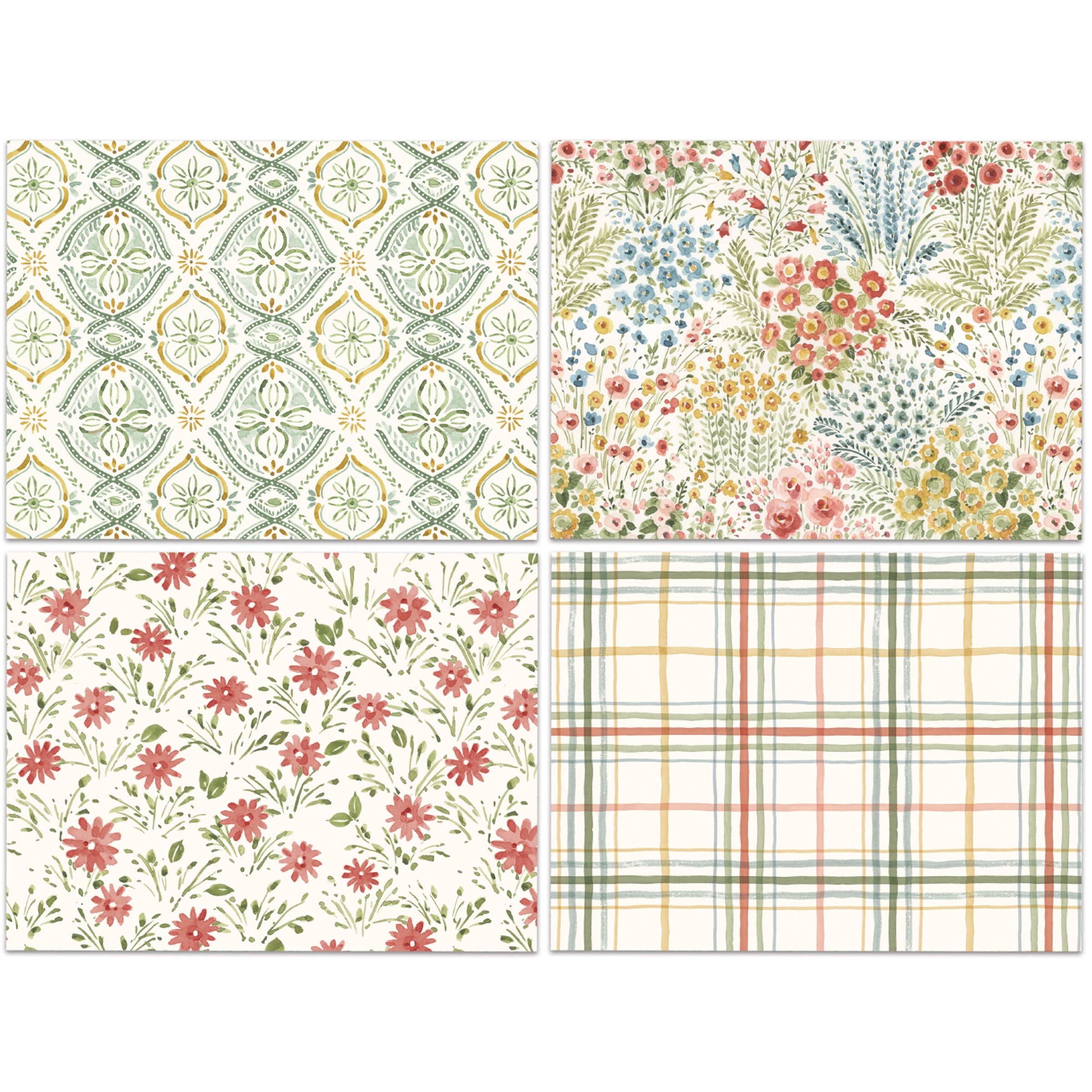 Mixed Florals Note Card Set