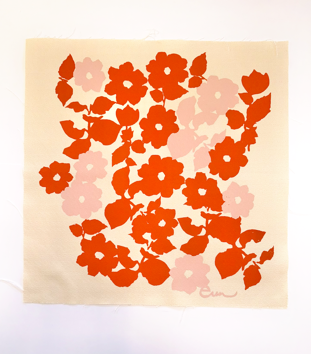 Earthy Anthro Orange + Blush Anita Bucket Hat