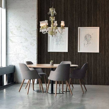 Grasscloth Black Peel and Stick Wallpaper, 28 sq. ft.