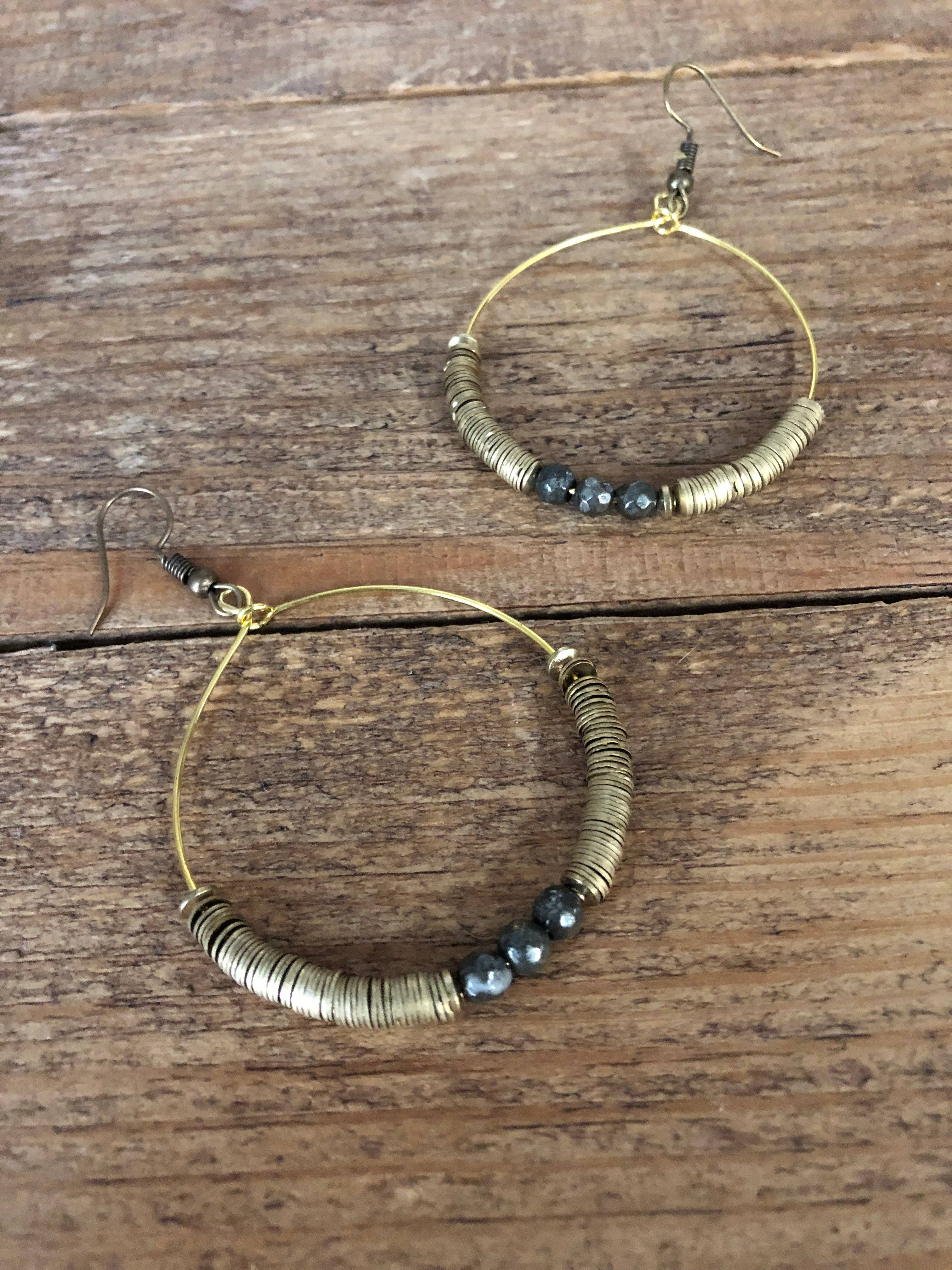 Drama Queen Hoop Earrings