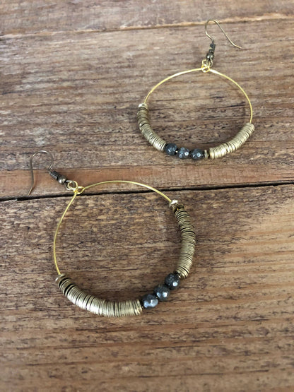 Drama Queen Hoop Earrings