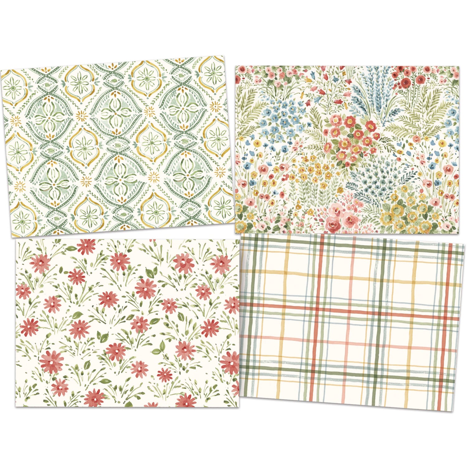Mixed Florals Note Card Set