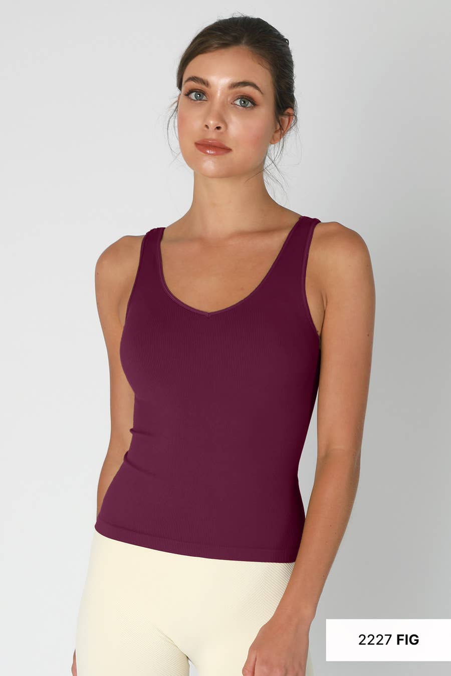 Ribbed Reversible Tank Top