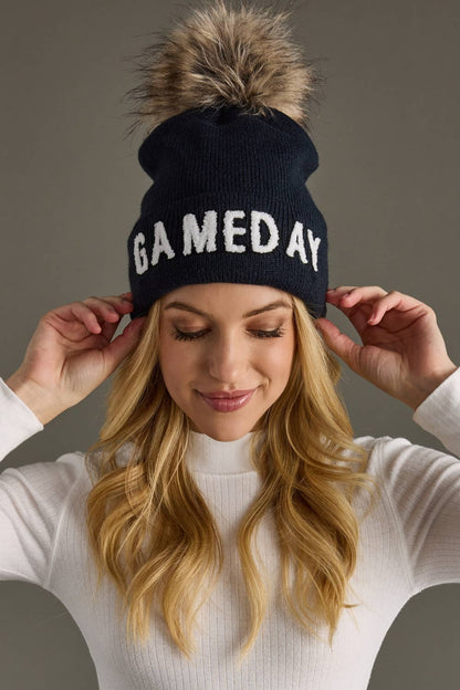 Game Day Pom Beanie
