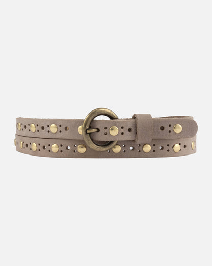 Chloe Vintage Studded Skinny Belt