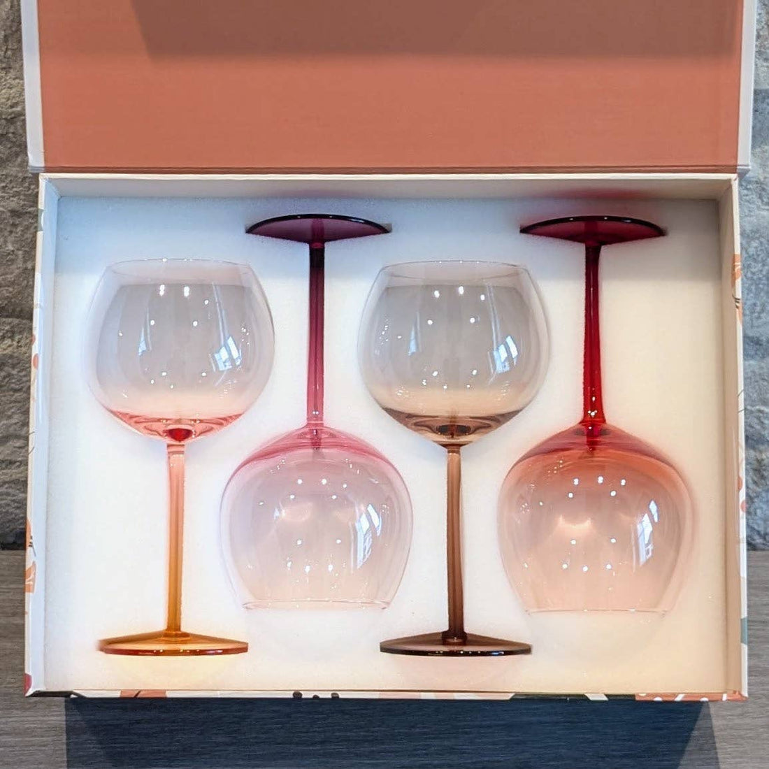 Autumn Balloon Glass Set