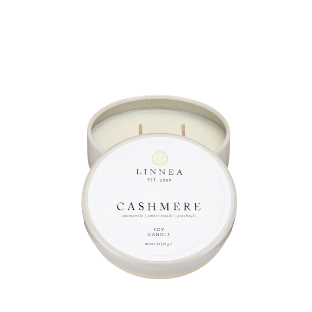 Cashmere Petite 2-wick Candle