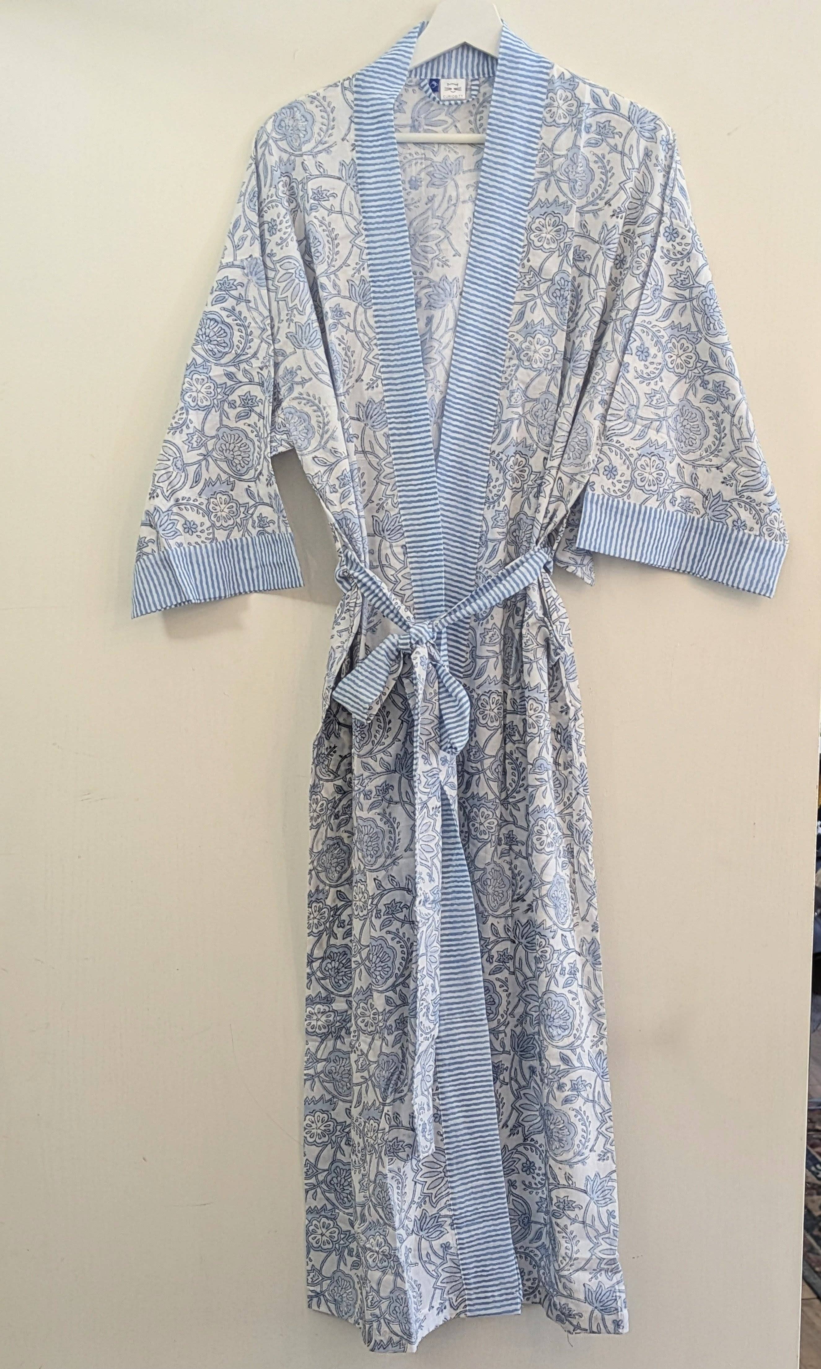 Blue Willow Kimono Robe