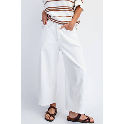 Barrel Cotton Twill Jean