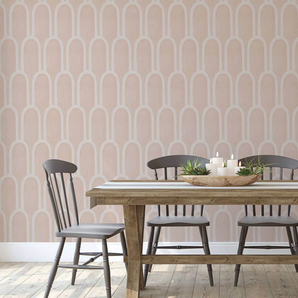 Queen Emma Lopen Peel and Stick Wallpaper, 56 sq. ft.