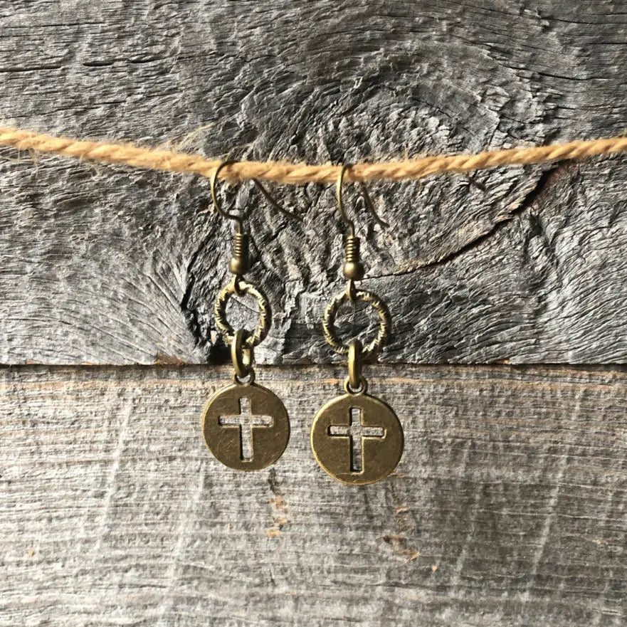 Everyday Cross Earrings