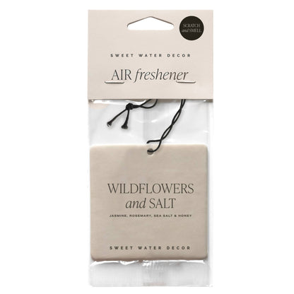 Wildflowers &amp; Salt Hanging Air Freshener