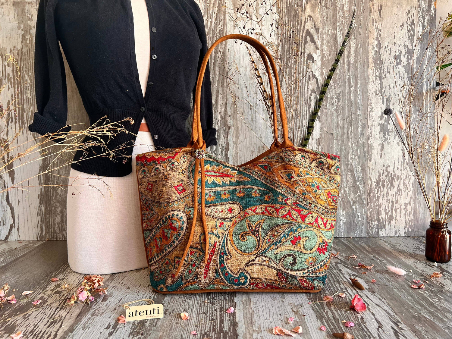 Incense Lolita Handbag with Matching Pouch