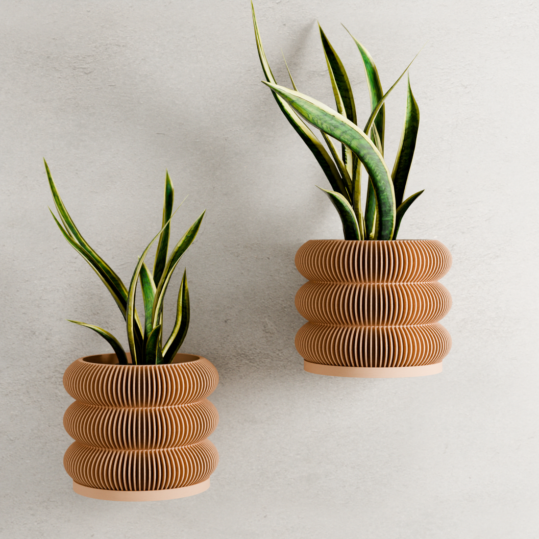 Hanging Triple Bubble Wall Planter